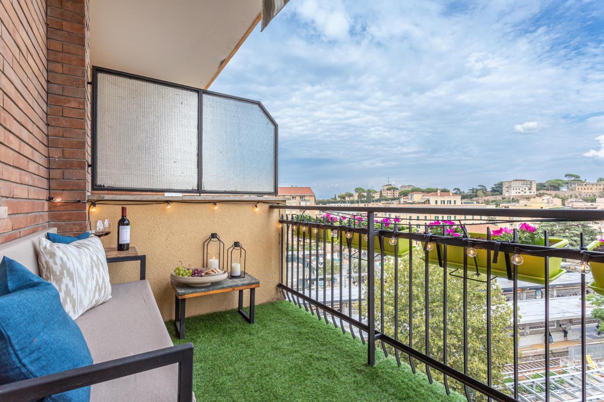 Appartamento Deluxe con 2 Camere da Letto e Balcone