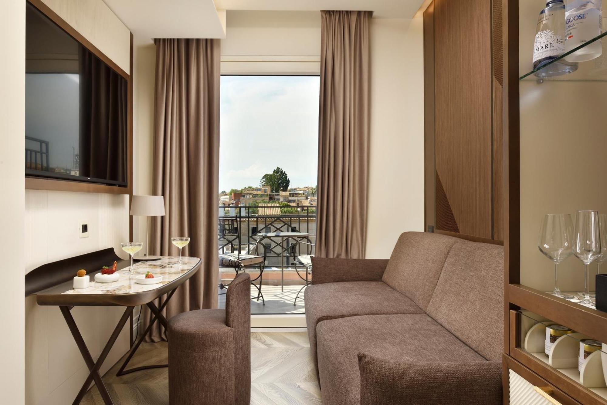 Suite met 1 Slaapkamer, Privébad, Balkon en Panoramisch Uitzicht