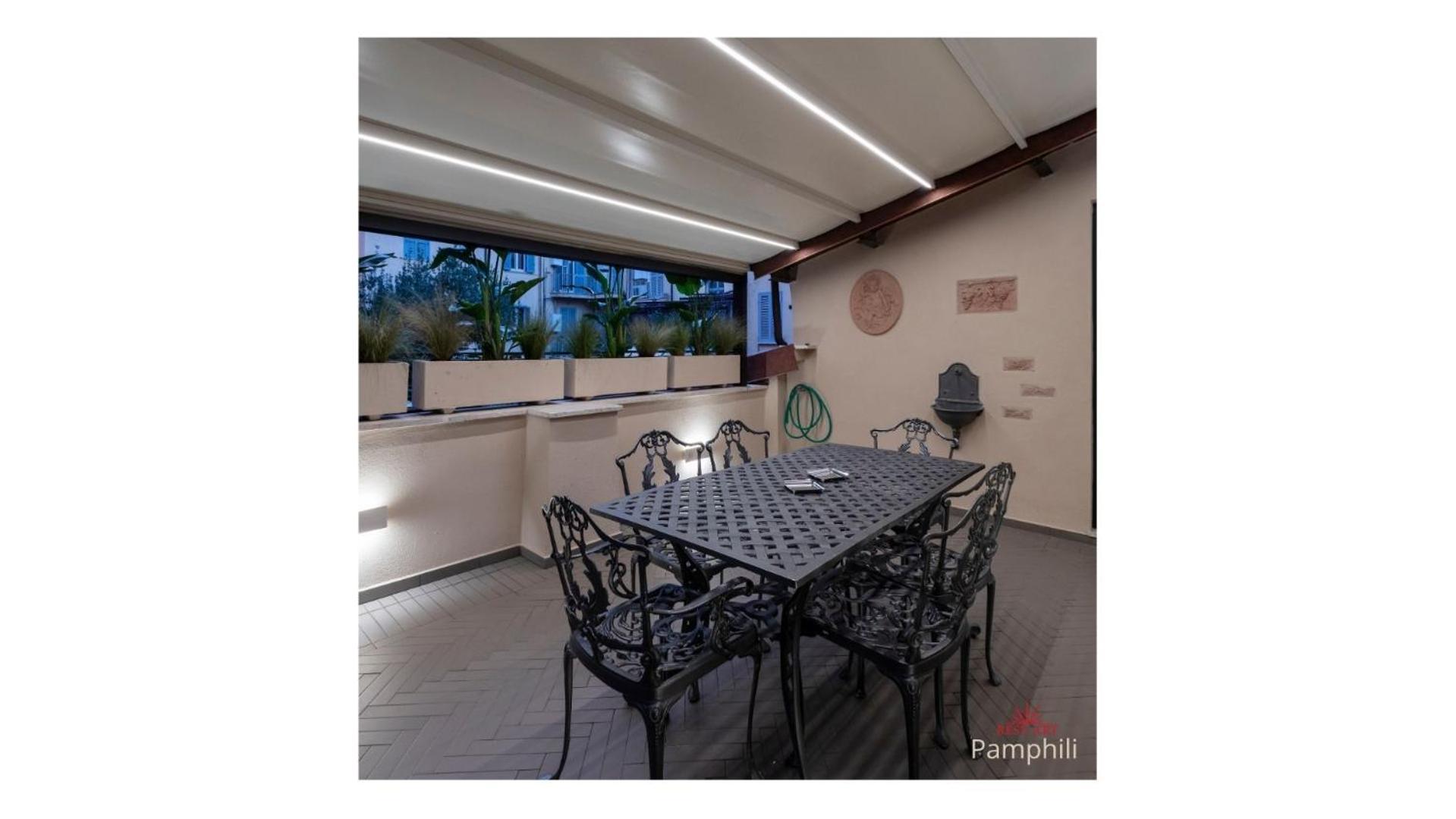 Colosseum Three-Bedroom Apartment Terrace