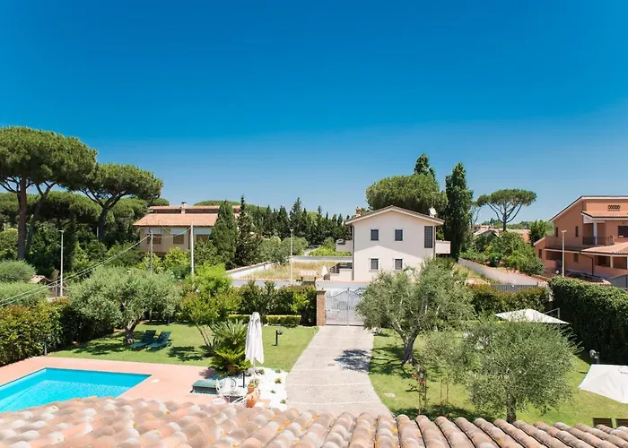 Casa Dei Sogni - Camera Privata In Villa A Roma Infernetto
